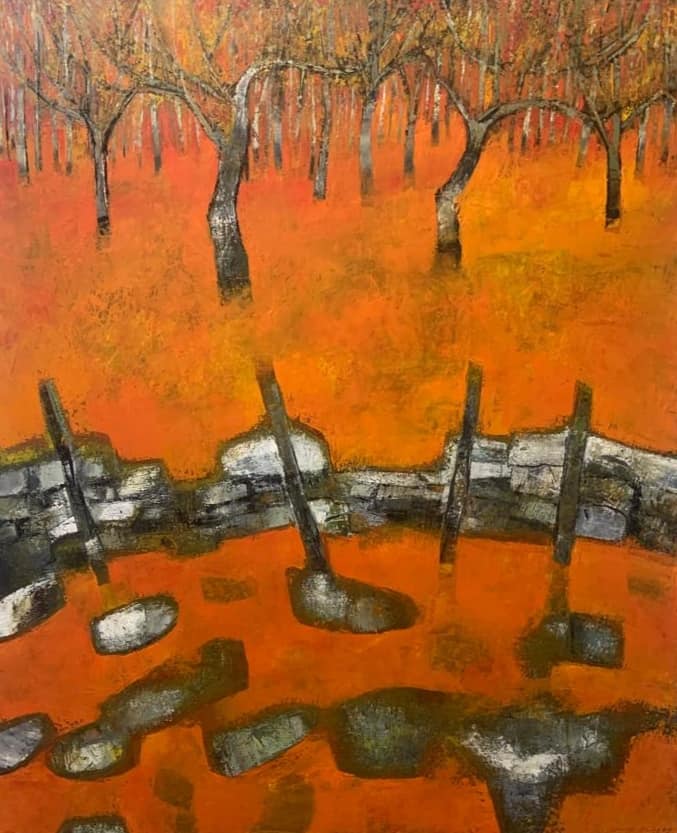 Cormac O'Leary - 'Orchard edge, October'