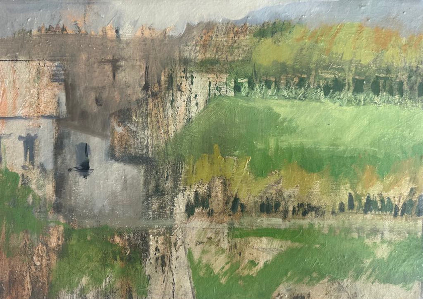 Brian Byrne - 'View of Dinan 4, Brittany'