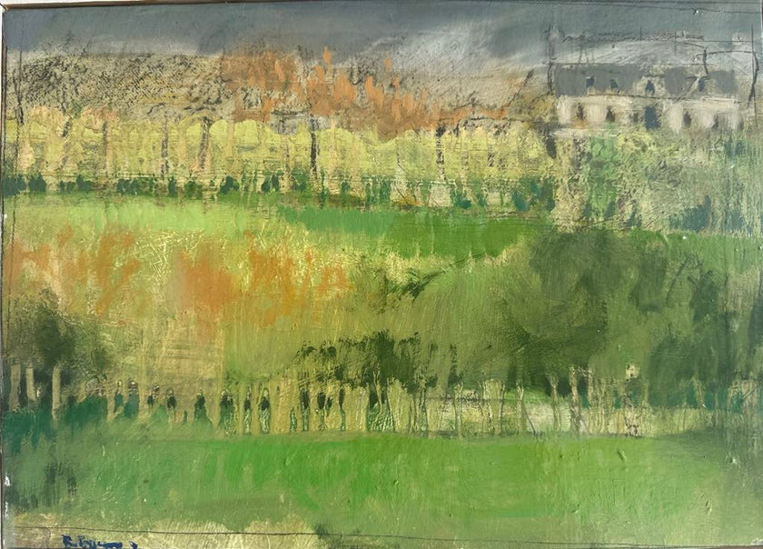 Brian Byrne - 'View of Dinan 3, Brittany'