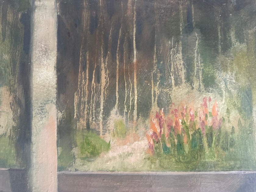 Brian Byrne - 'View from the potting shed, Dinan'