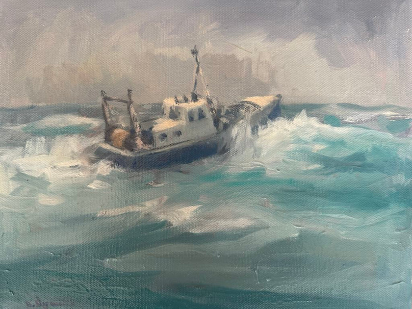 Brian Byrne - 'Going to work'