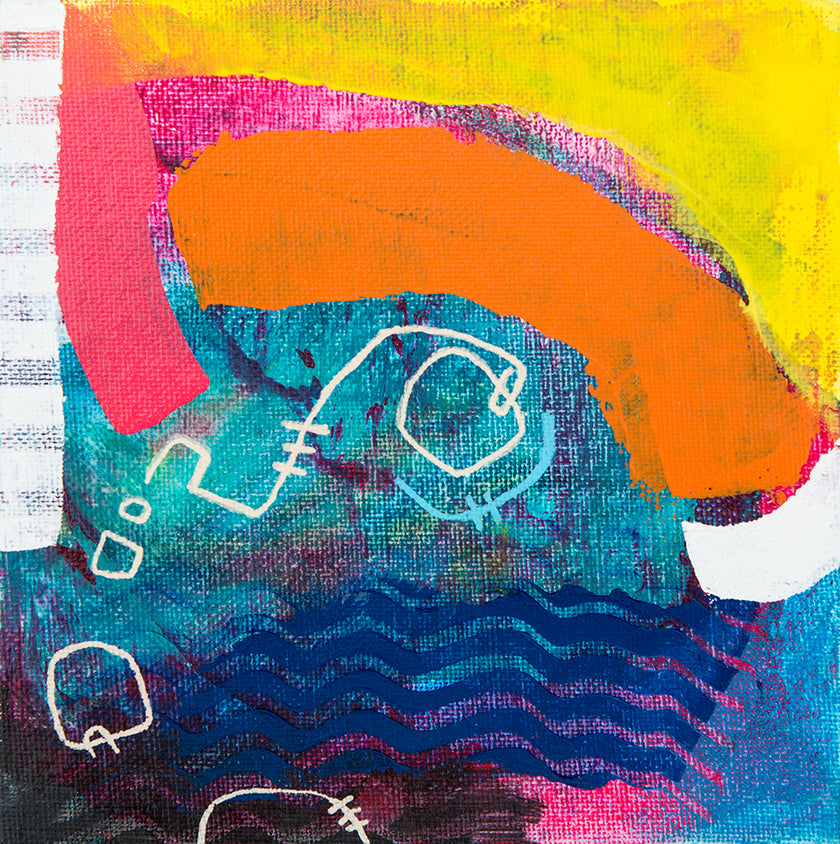 Derval Freeman - 'Night Swim, as the Moon Falls to the Sea'