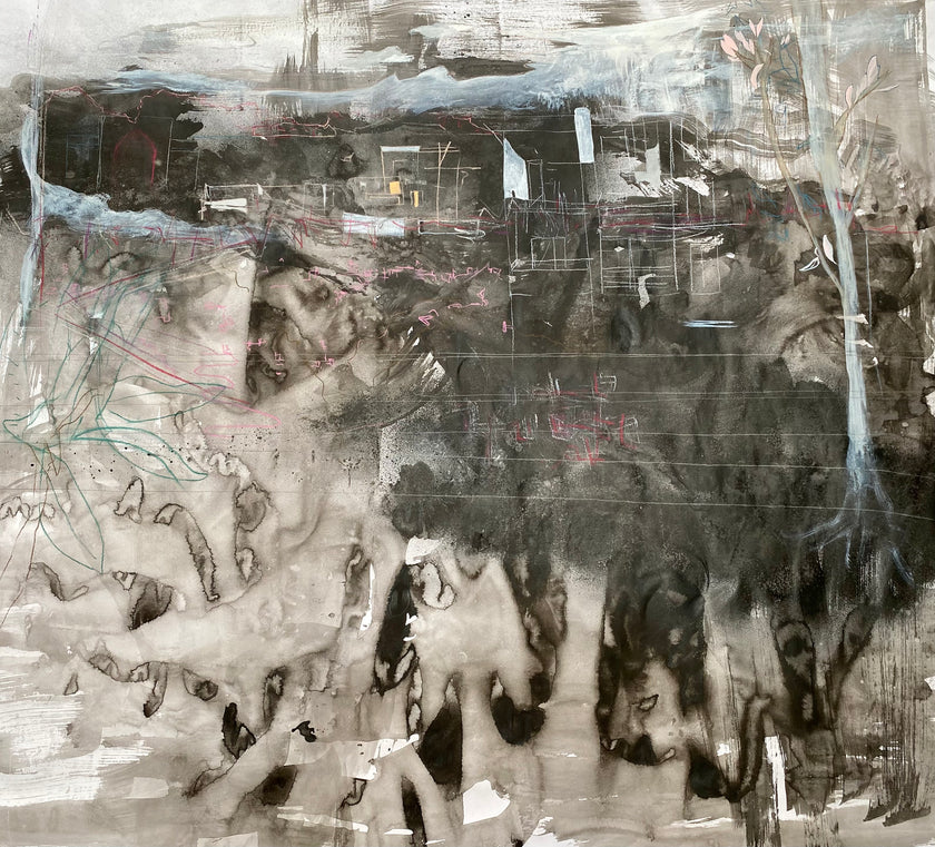 Diane Henshaw - 'View from the Roof Garden'