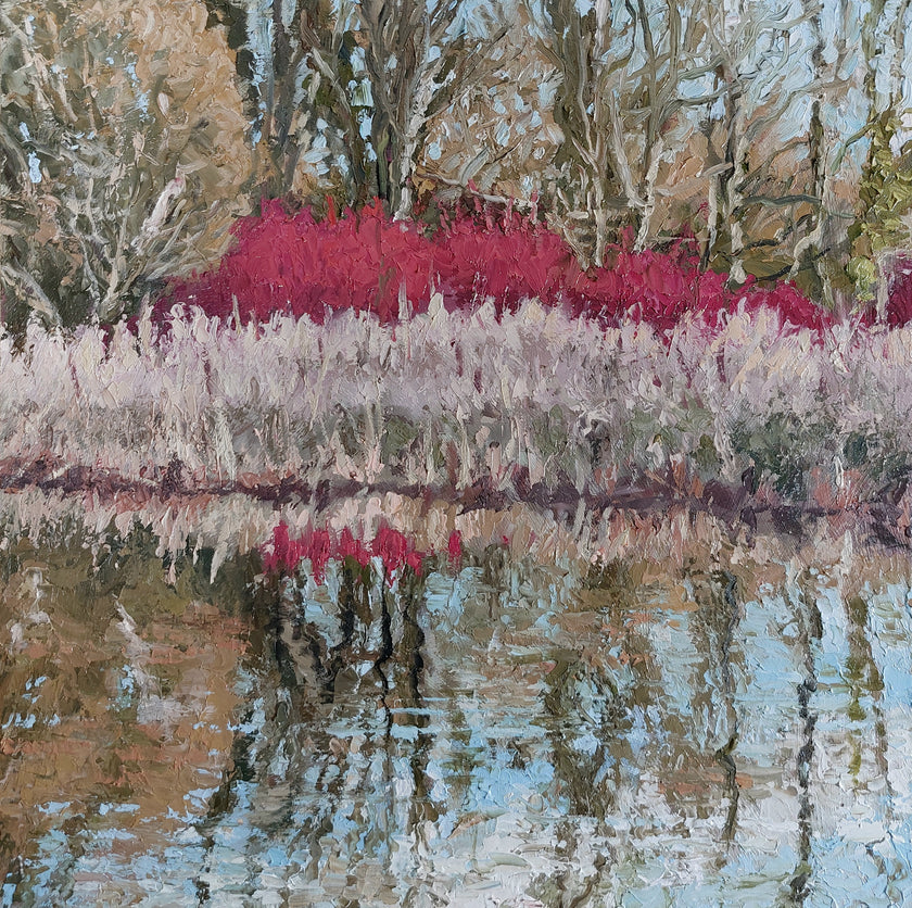 Sorrel Wills - 'Red Reeds, Lough Erne'