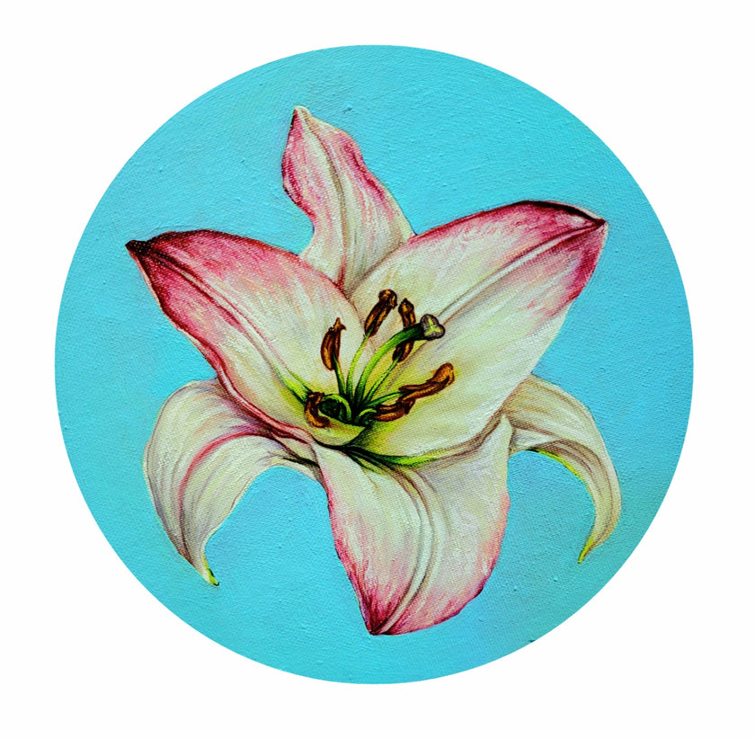 Jade Butler - 'Pink Tipped Lily'