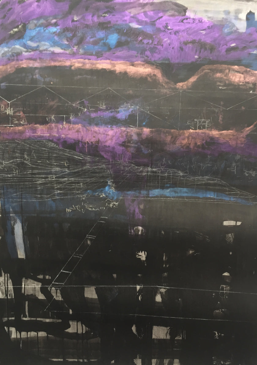 Diane Henshaw - 'Overland & Borders Series - The Inferno'