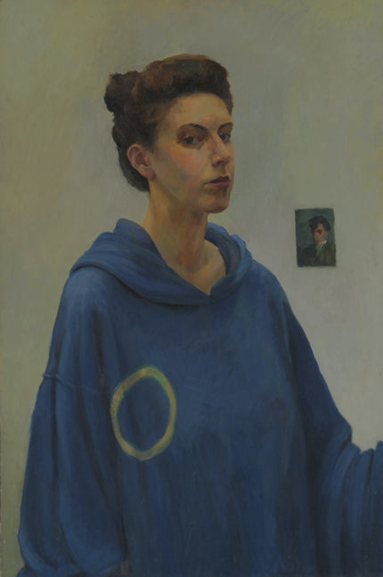 Suzanne Osborne - 'Blue self-portrait'