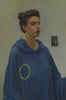 Suzanne Osborne - 'Blue self-portrait'